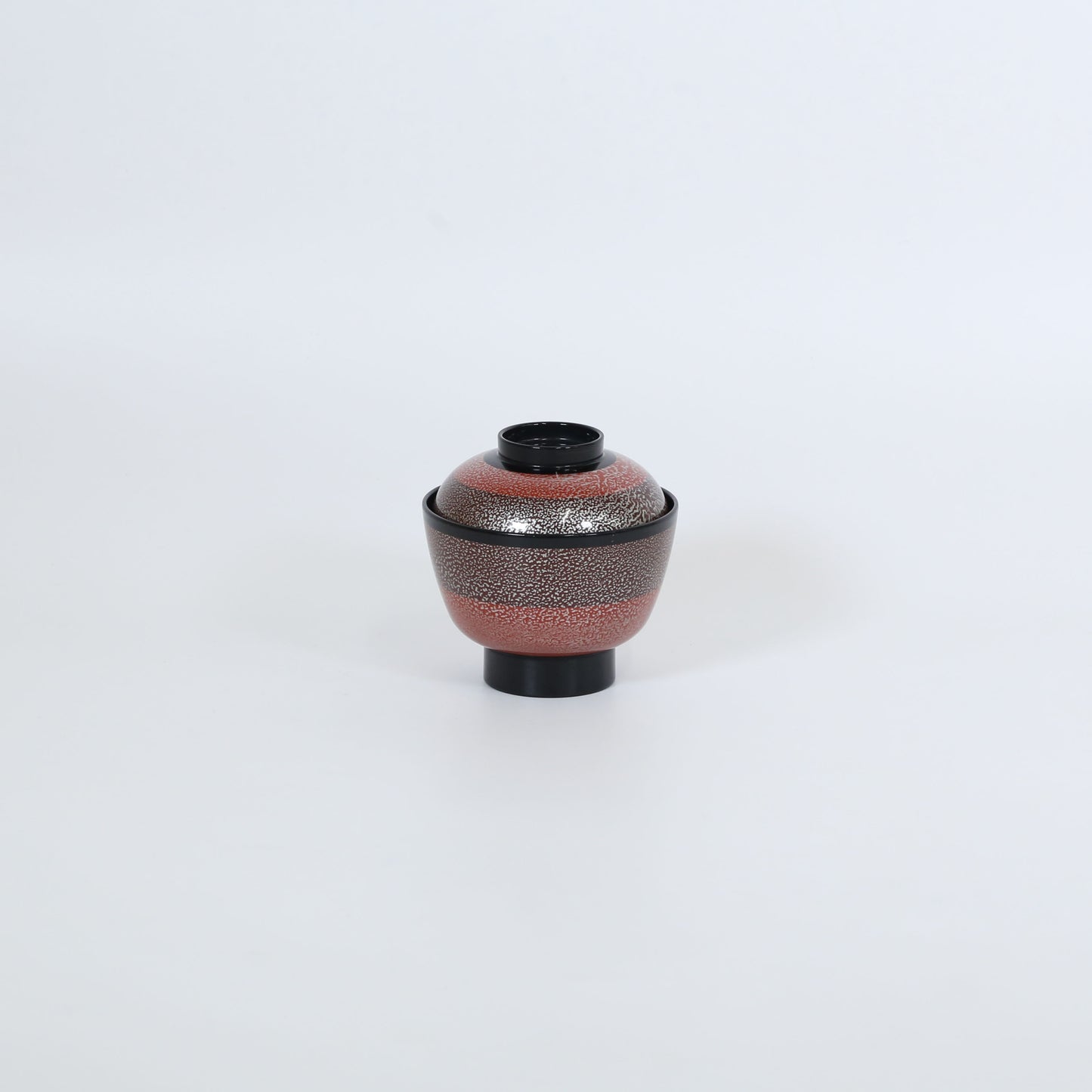 吸物椀設楽黄昏 レッド 10cm