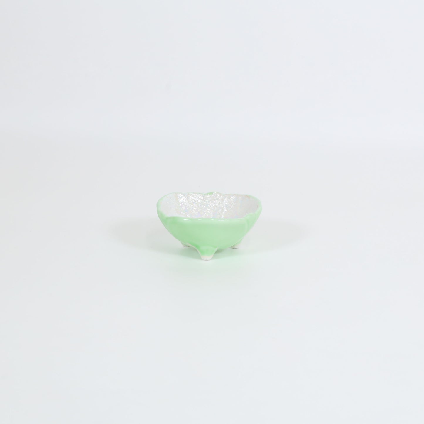 珍味彩目ヒワラスターピンク吹 グリーン 8cm