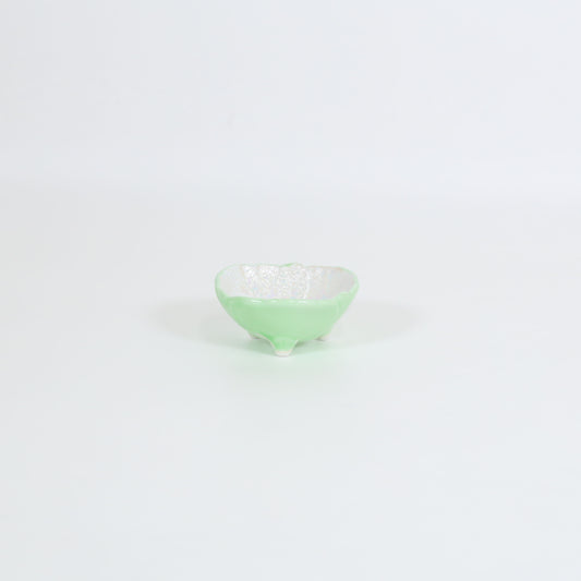 珍味彩目ヒワラスターピンク吹 グリーン 8cm