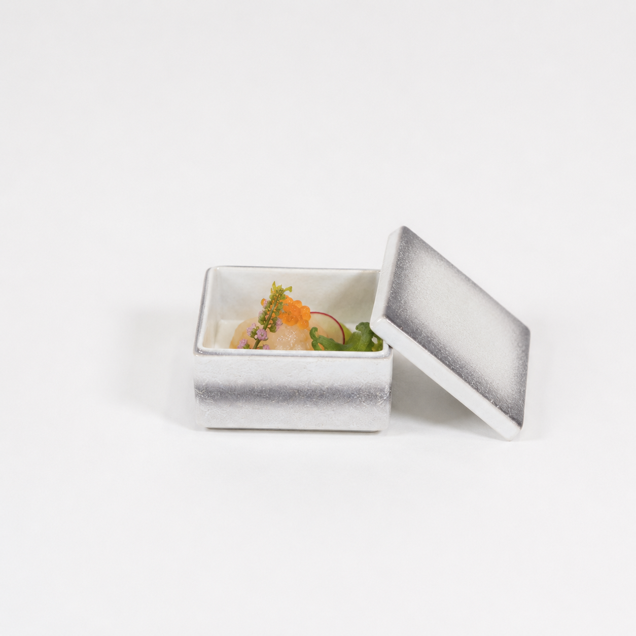 蓋物銀河 グレー 11cm