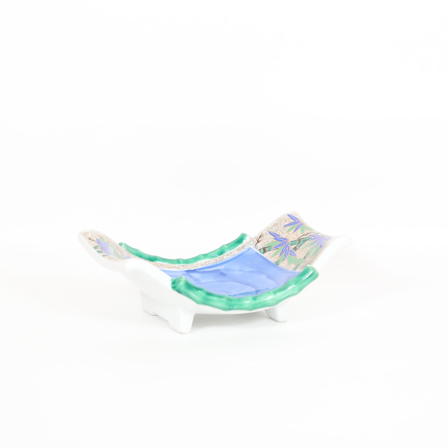 角型刺身竹節濃竹 ブルー 20cm