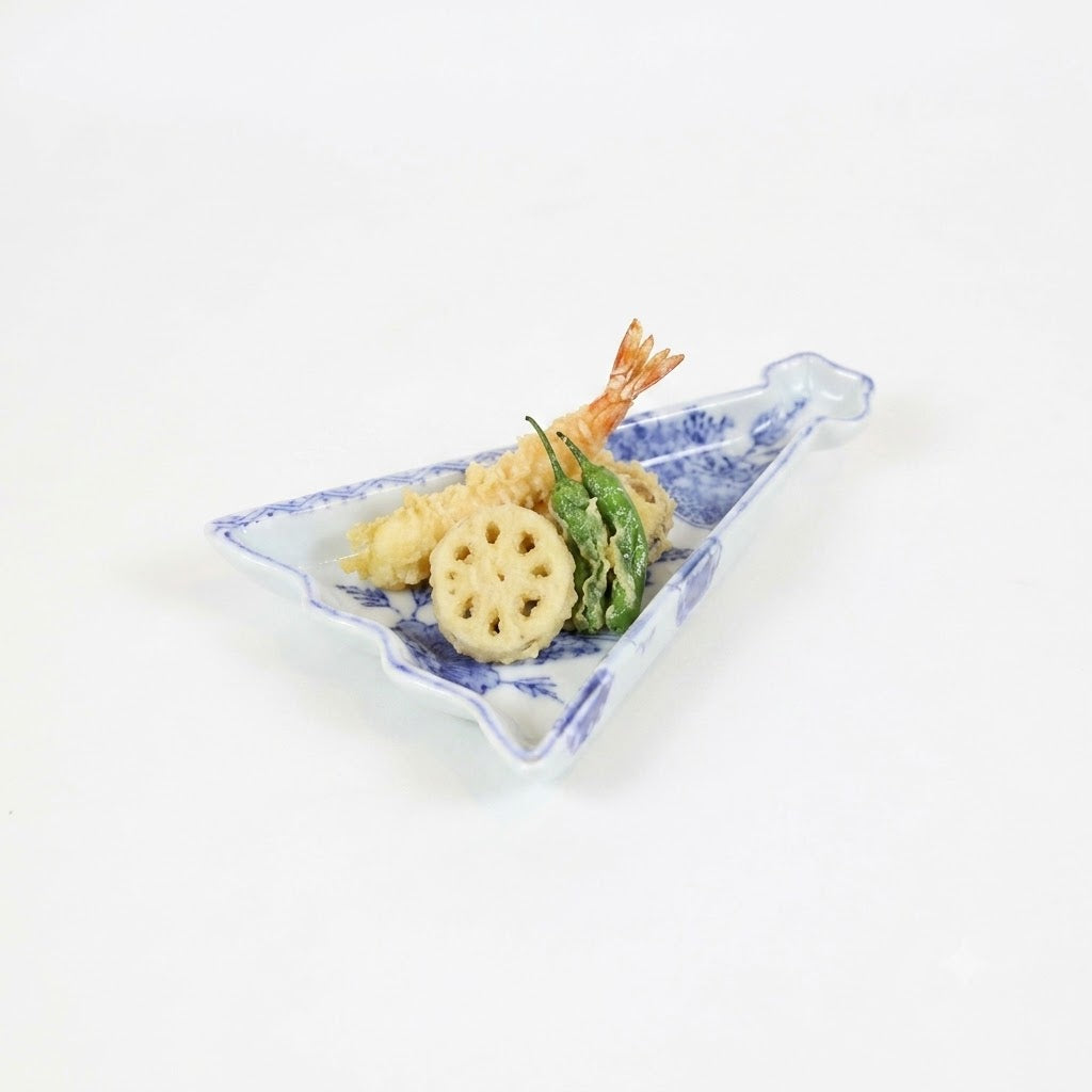 呉須絵 ホワイト 25cm