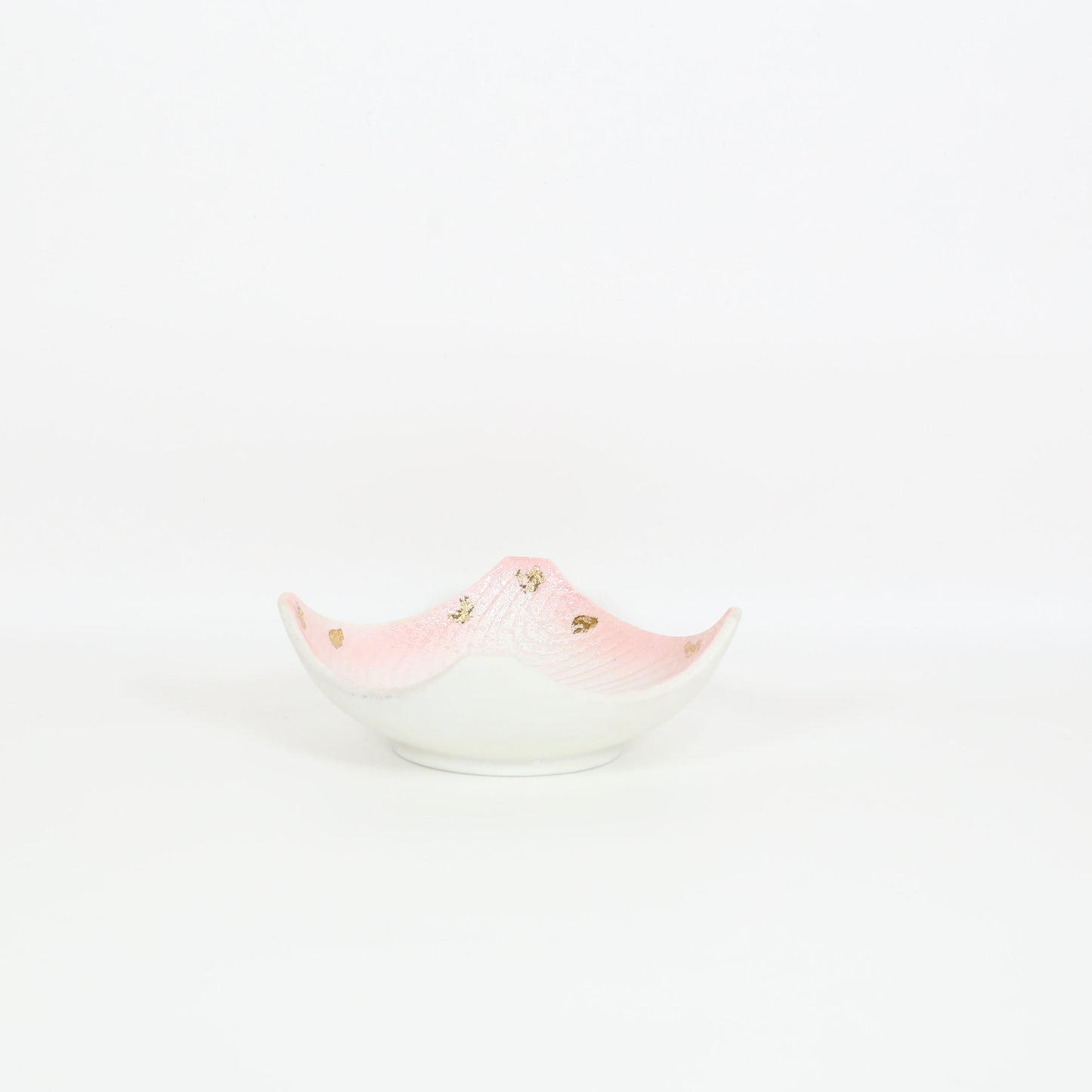 向付ピンクラスター金散し レッド 15cm