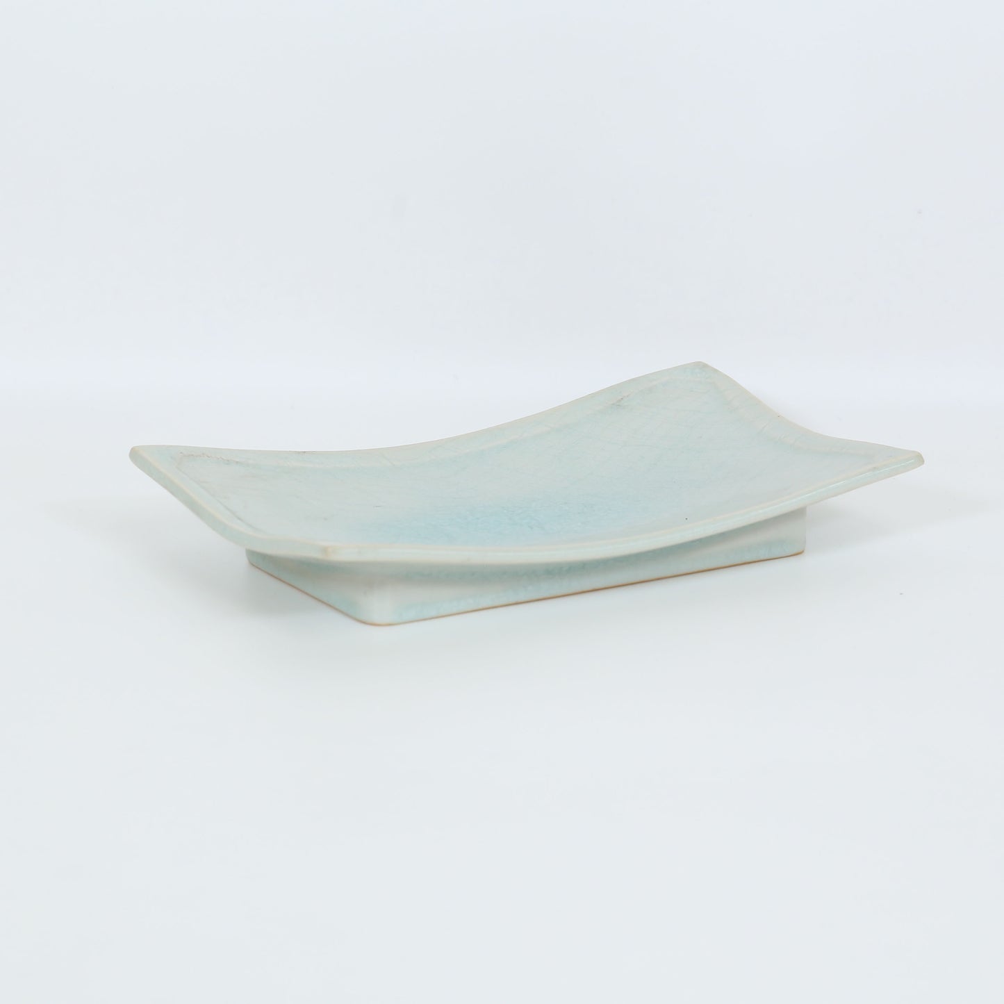 向付青磁 グレー 21cm