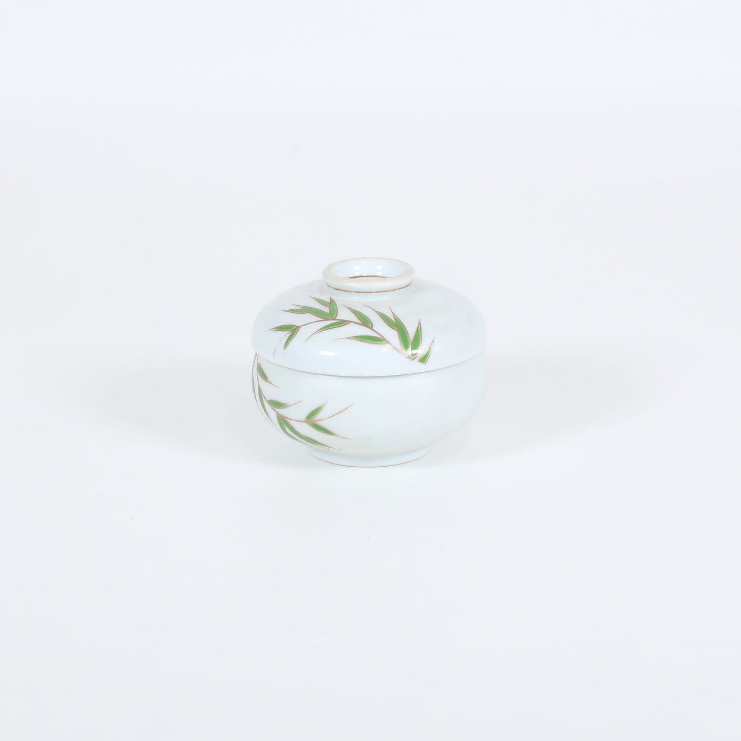 蒸椀パール巻金笹福 ホワイト 9cm