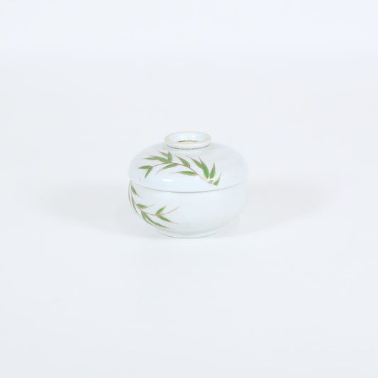 蒸椀パール巻金笹福 ホワイト 9cm