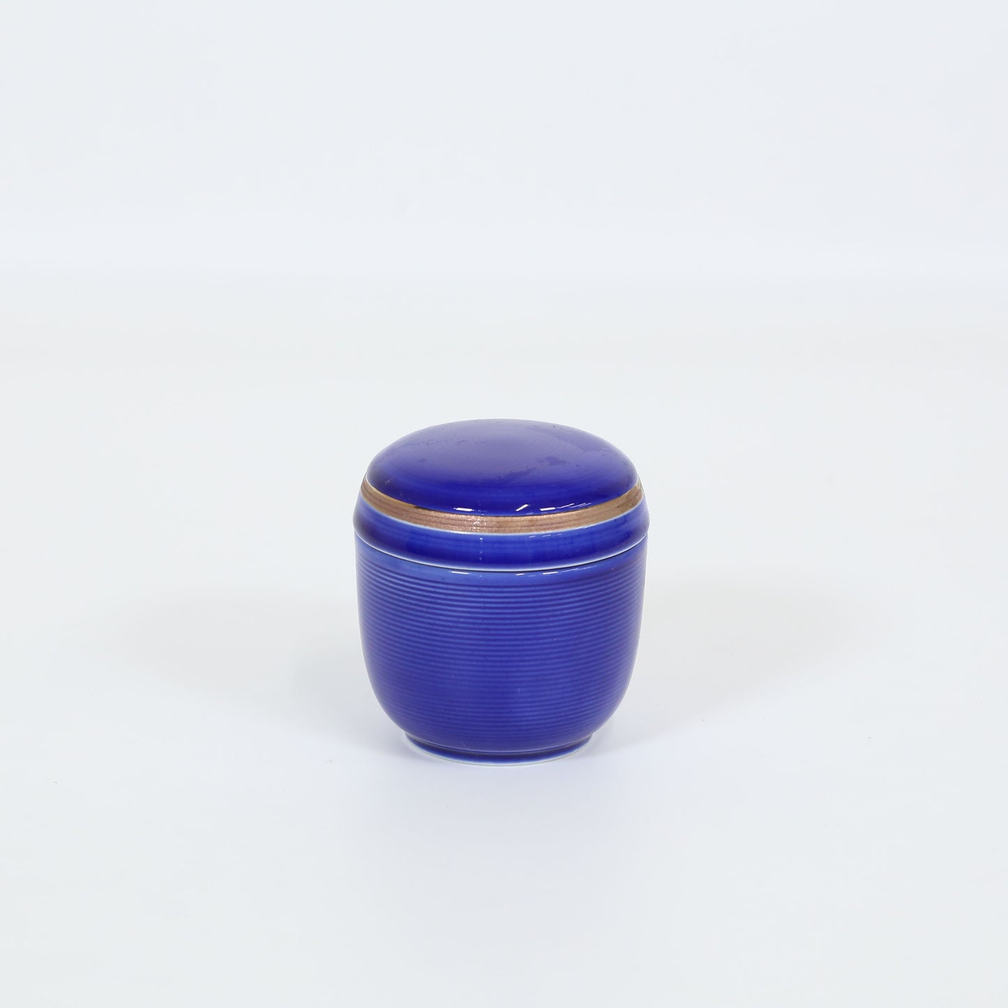 蒸椀金ライン夏目 ネイビー 8cm