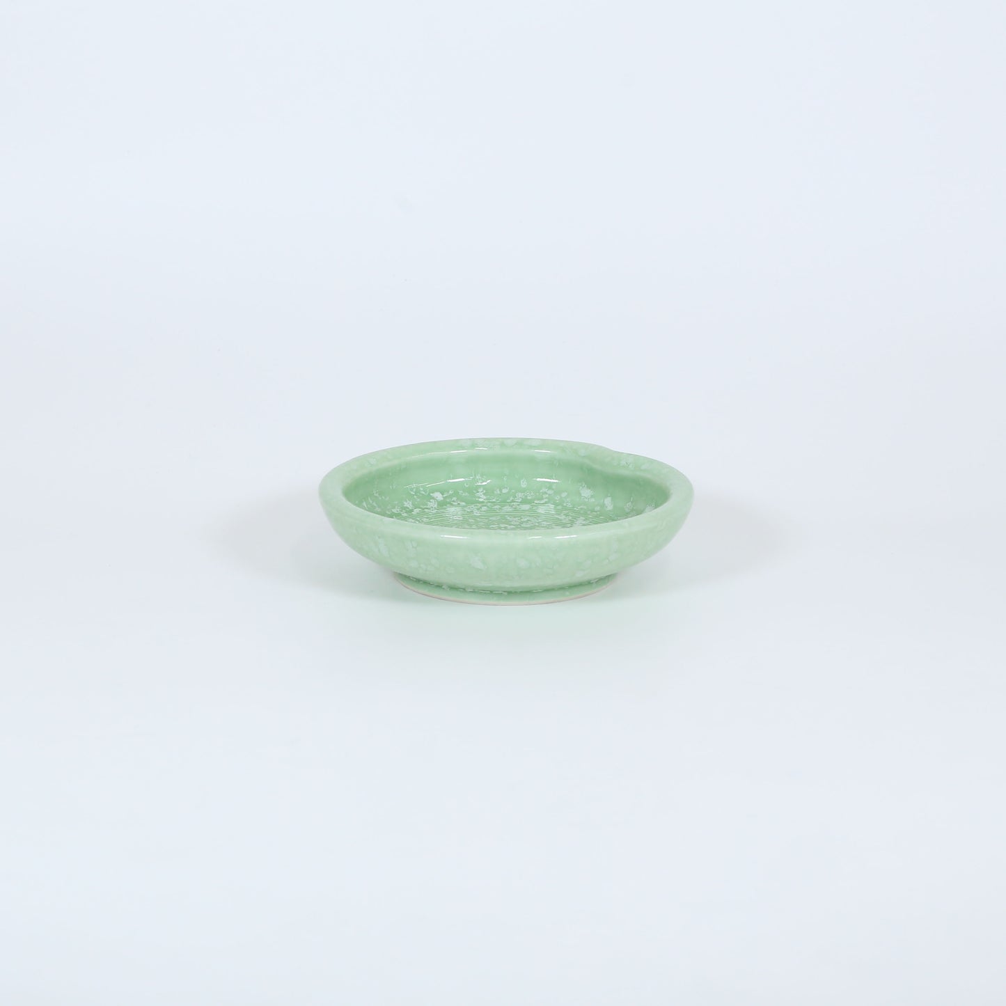 向付一方押丸 グリーン 17cm