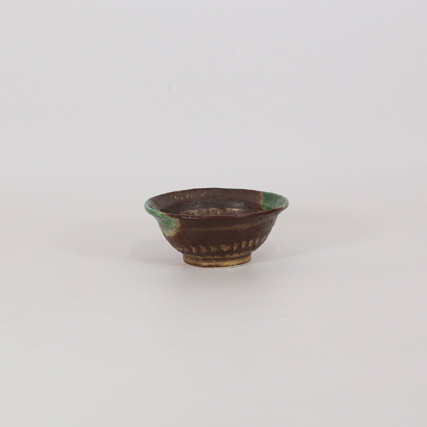 角小鉢淡ヒワ ホワイト 9cm