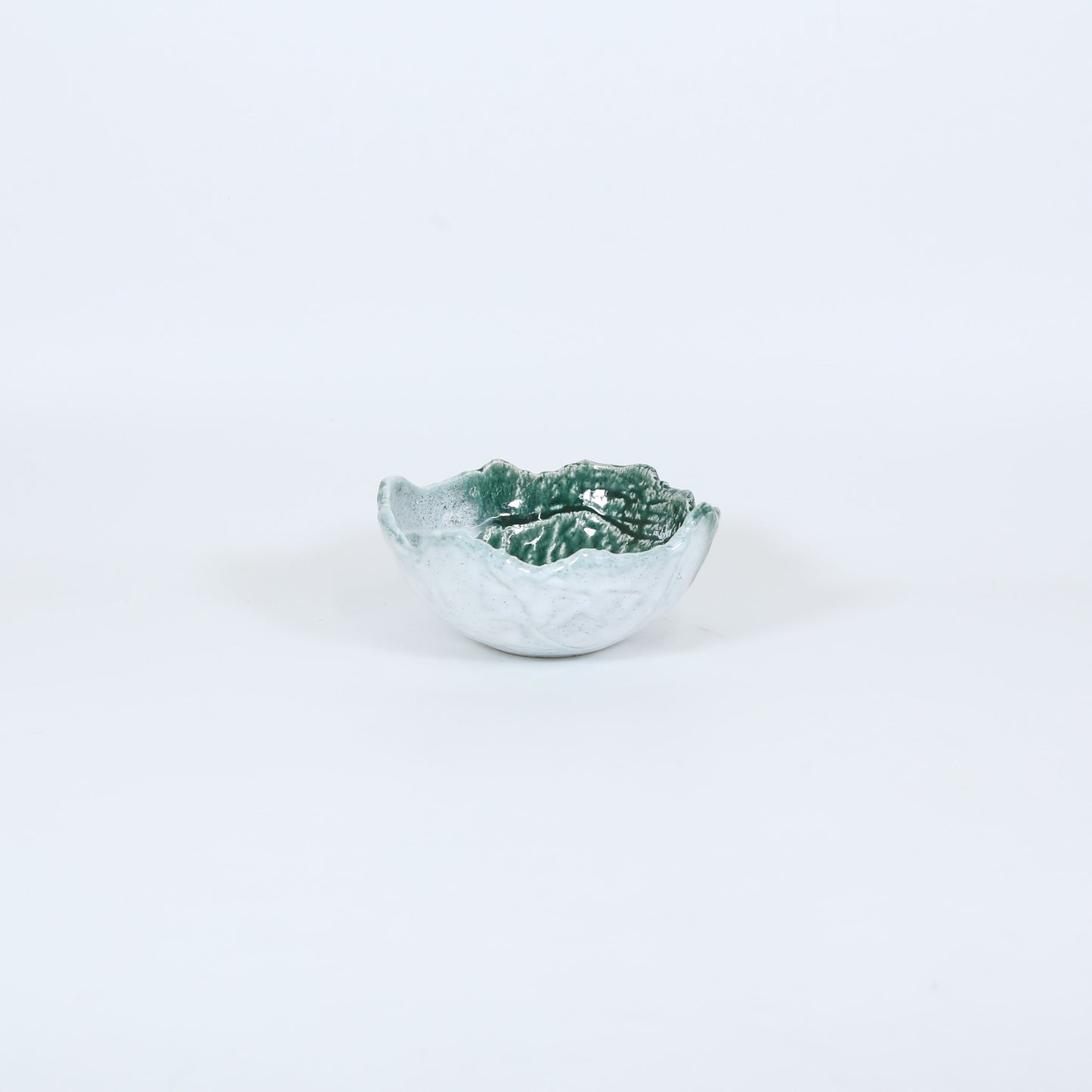 角小丼千曲川織部志野 グリーン 14cm