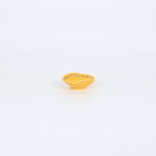 小付マンダリン金巻段付 オレンジ 10cm