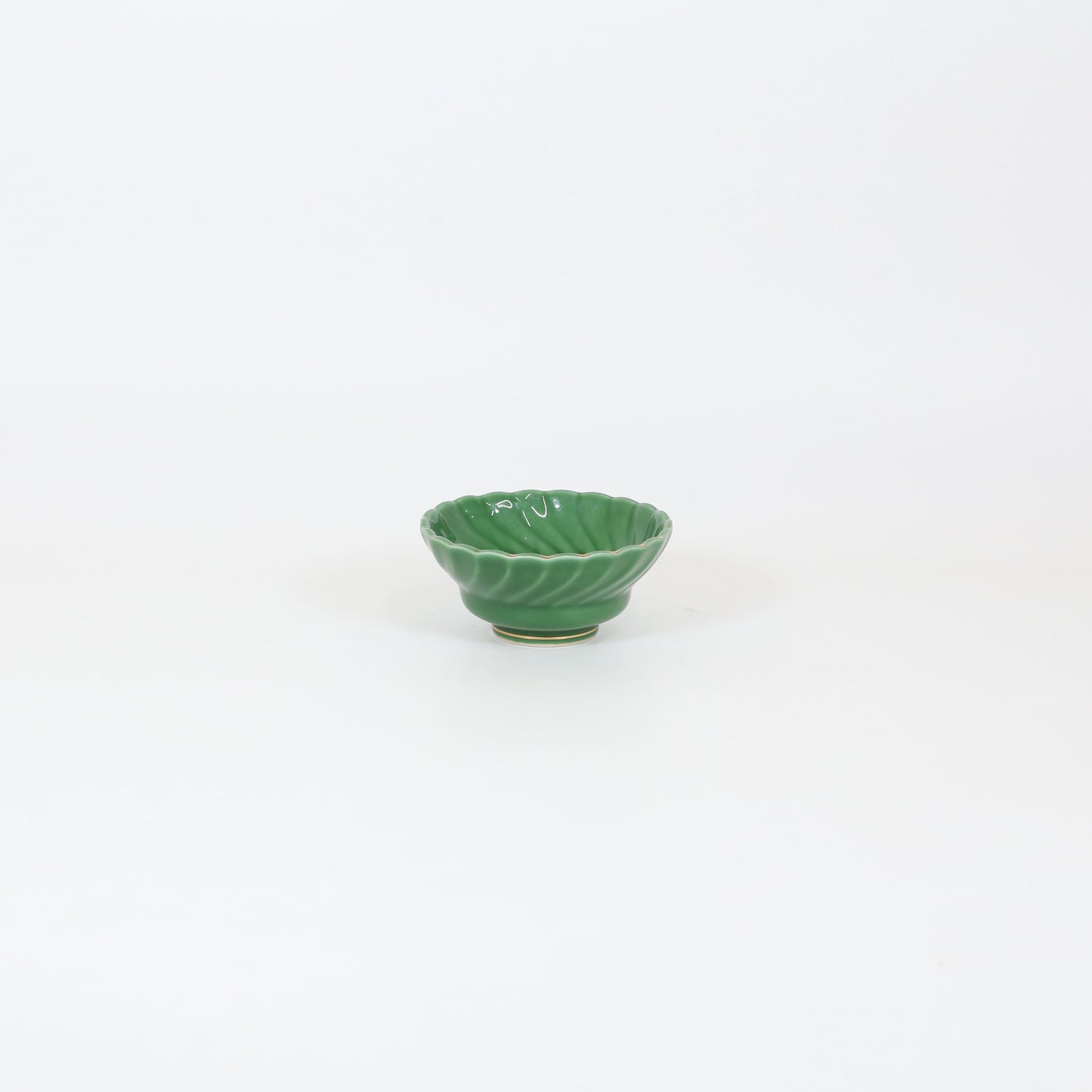 小付グリーン釉 グリーン 10cm