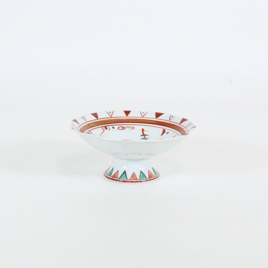 小鉢茶金市松 ブラウン 9cm