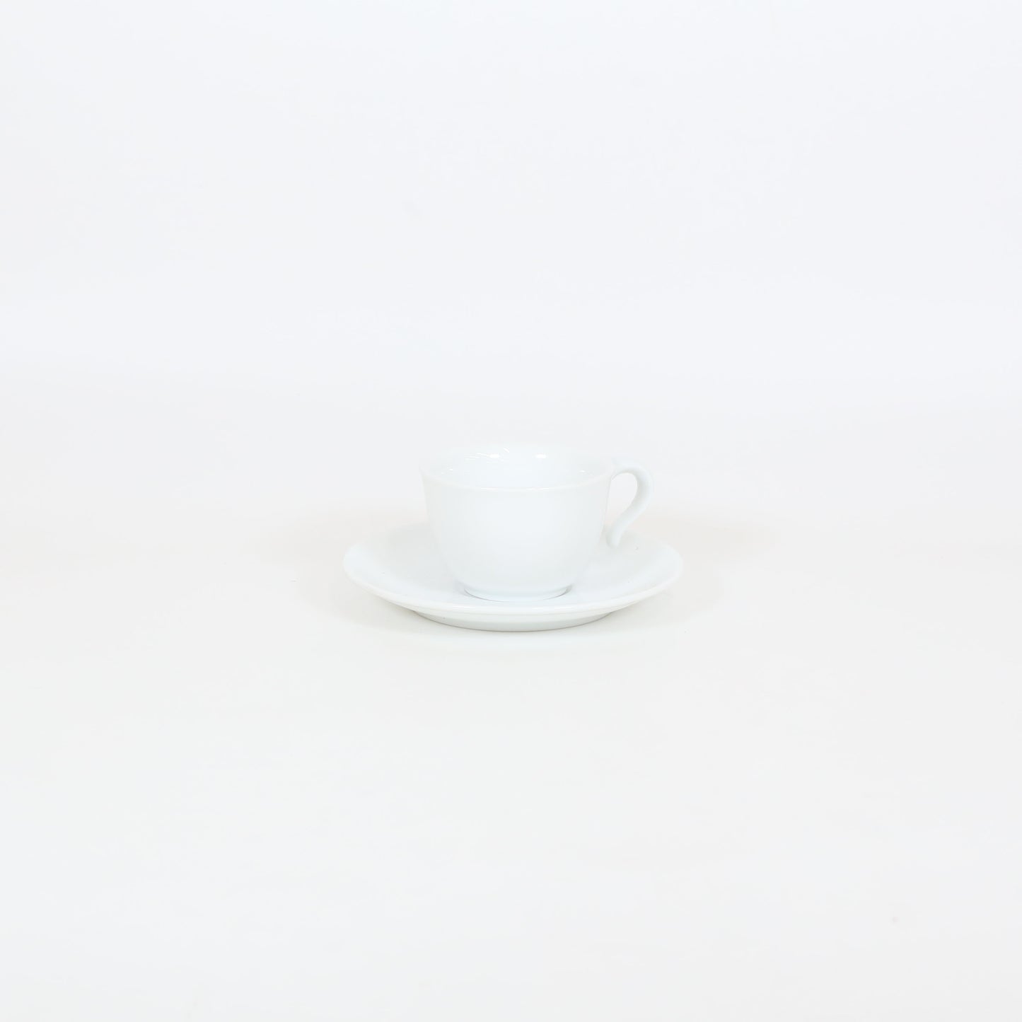 コーヒーカップソーサーカプチーノ ホワイト 15cm