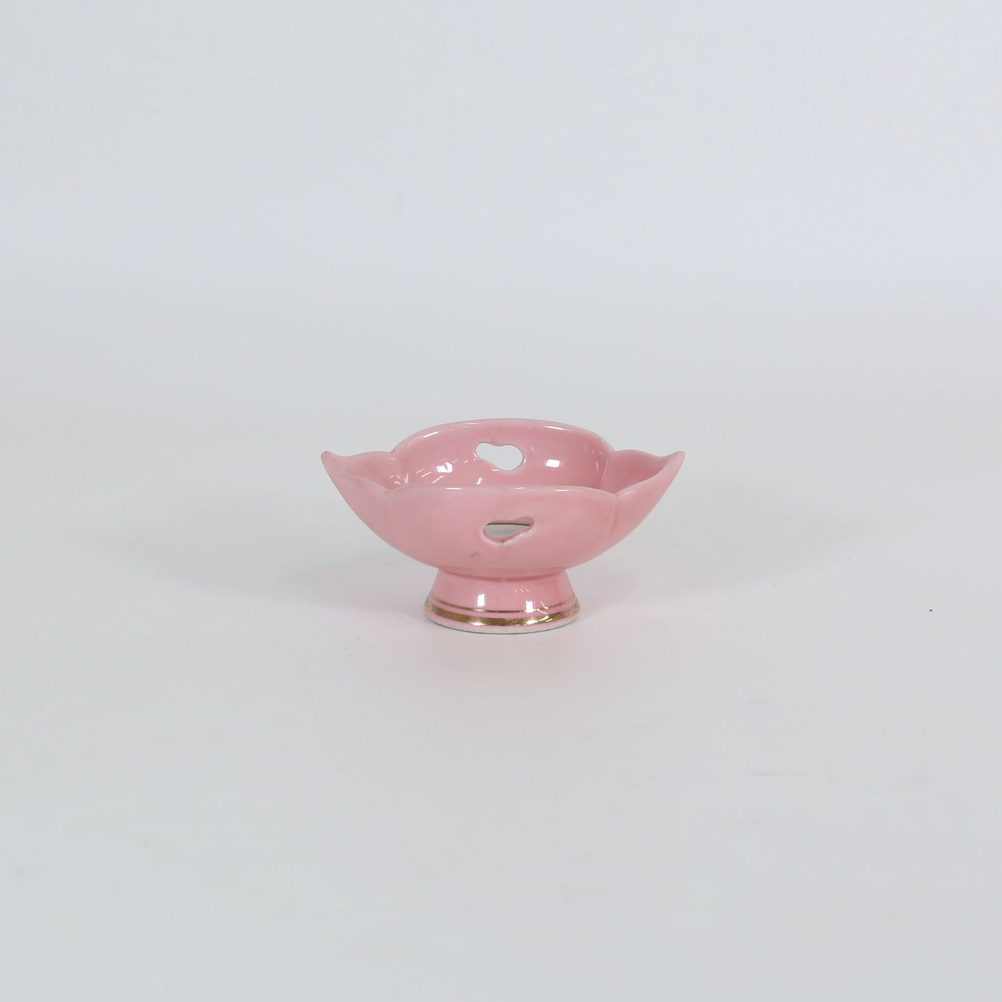 小付ピンク吹 レッド 12cm