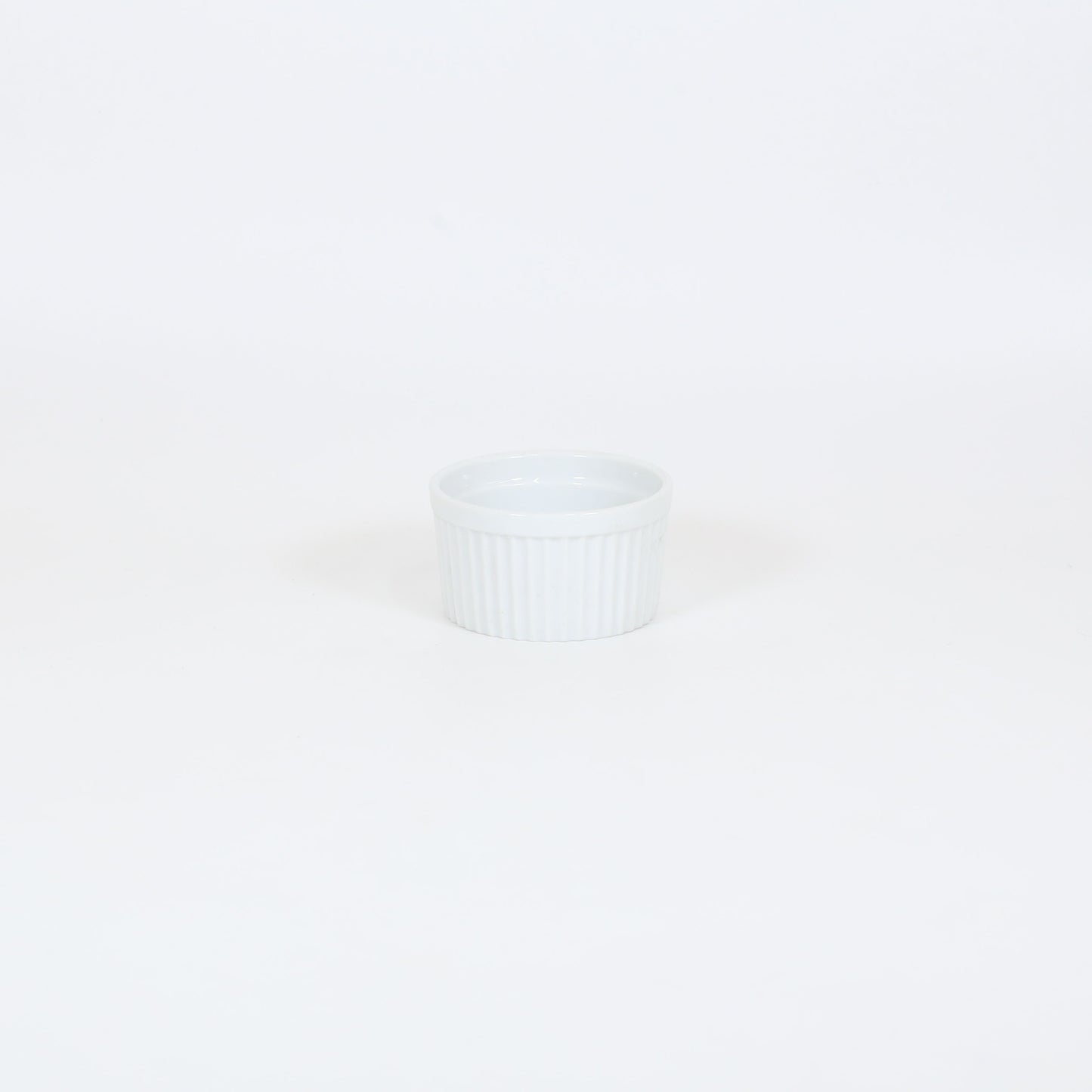 洋食器スフレラウンドポット ホワイト 10cm