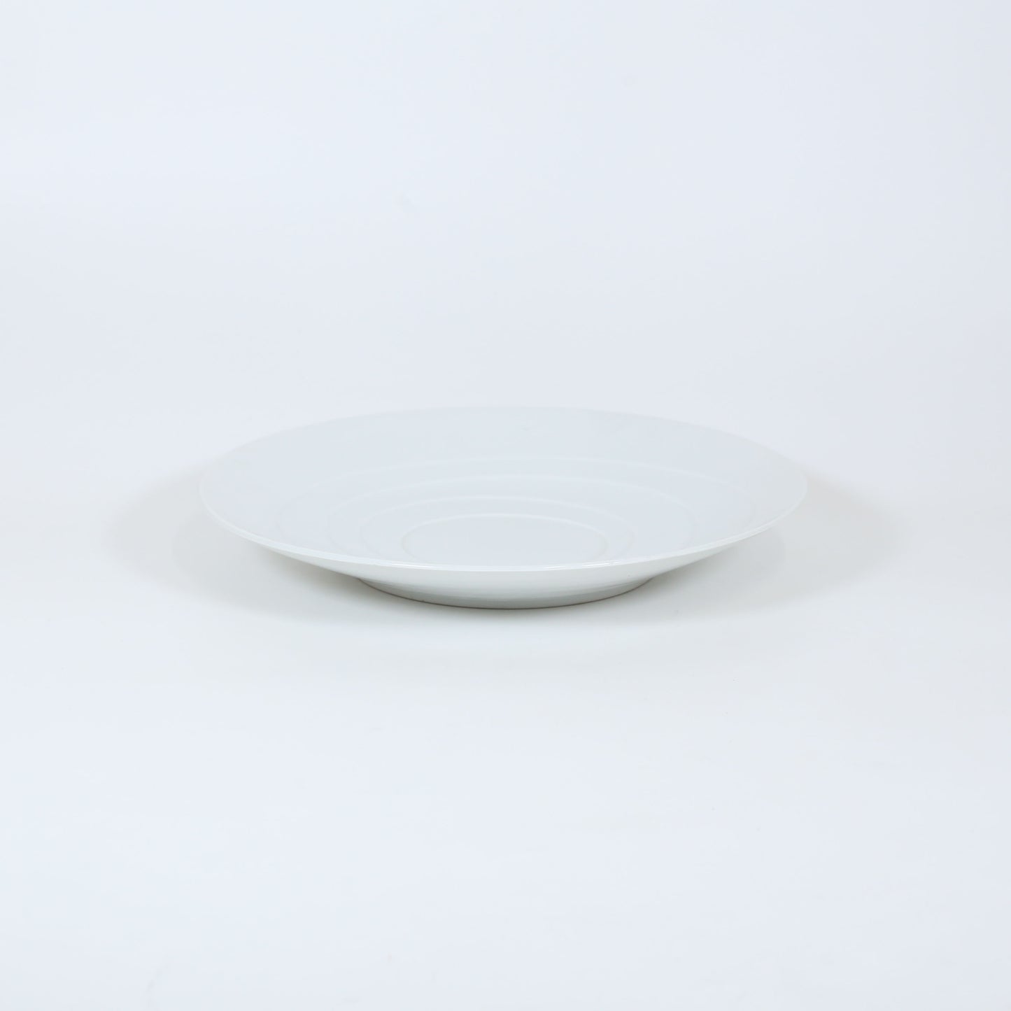 螺旋皿白磁 ホワイト 17cm