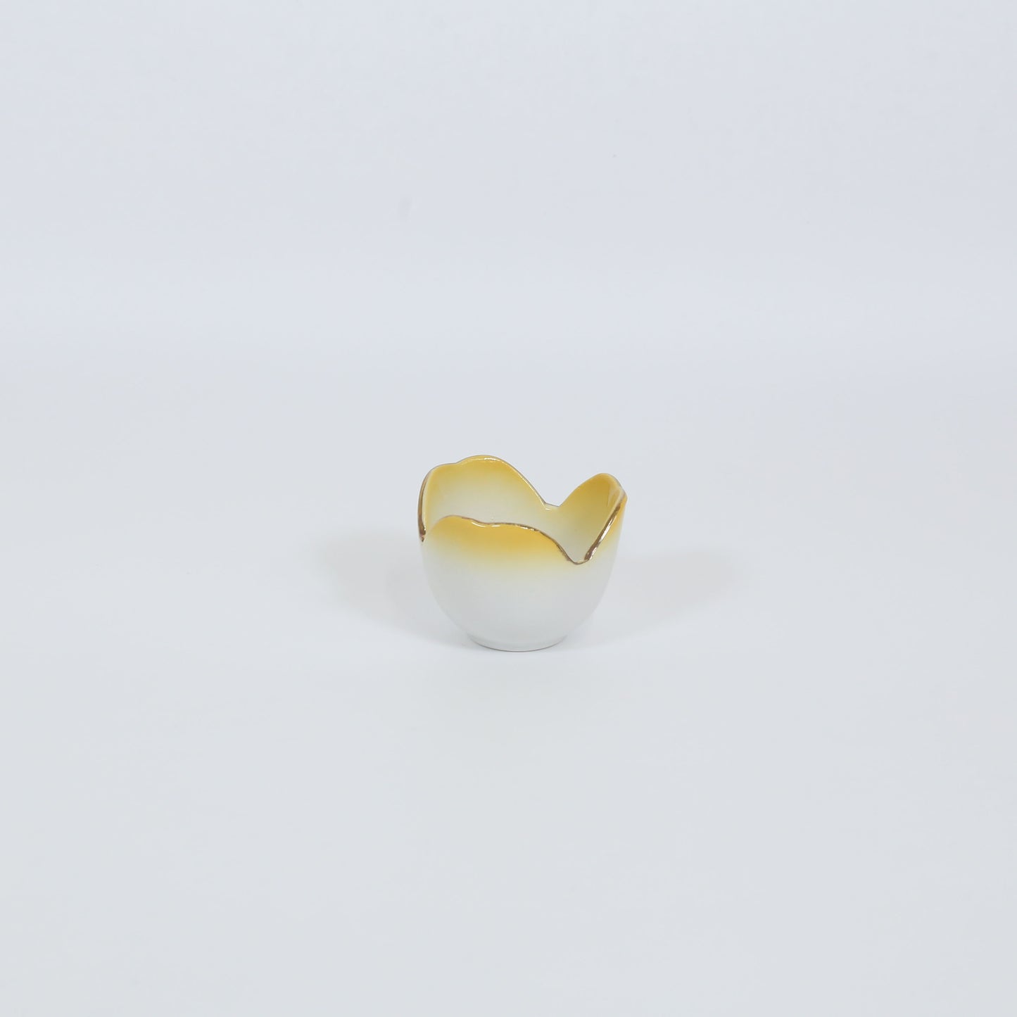 珍味花びら吹 イエロー 6cm