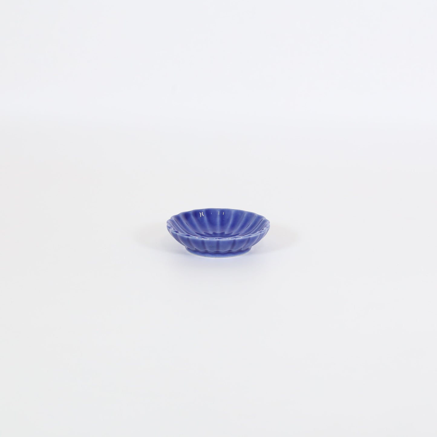 珍味菊浅型青磁 ブルー 8cm