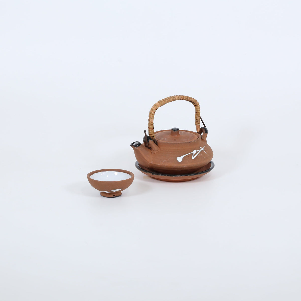 土瓶蒸し松葉丸 レッド 14cm
