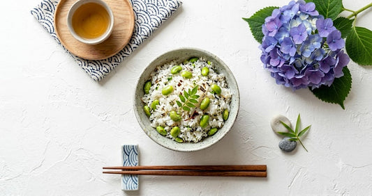 【6月の料理と食器】旬の食材とおすすめのコーディネート ～枝豆～