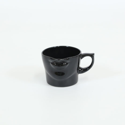 マグカップ艶あり ブラック 11cm