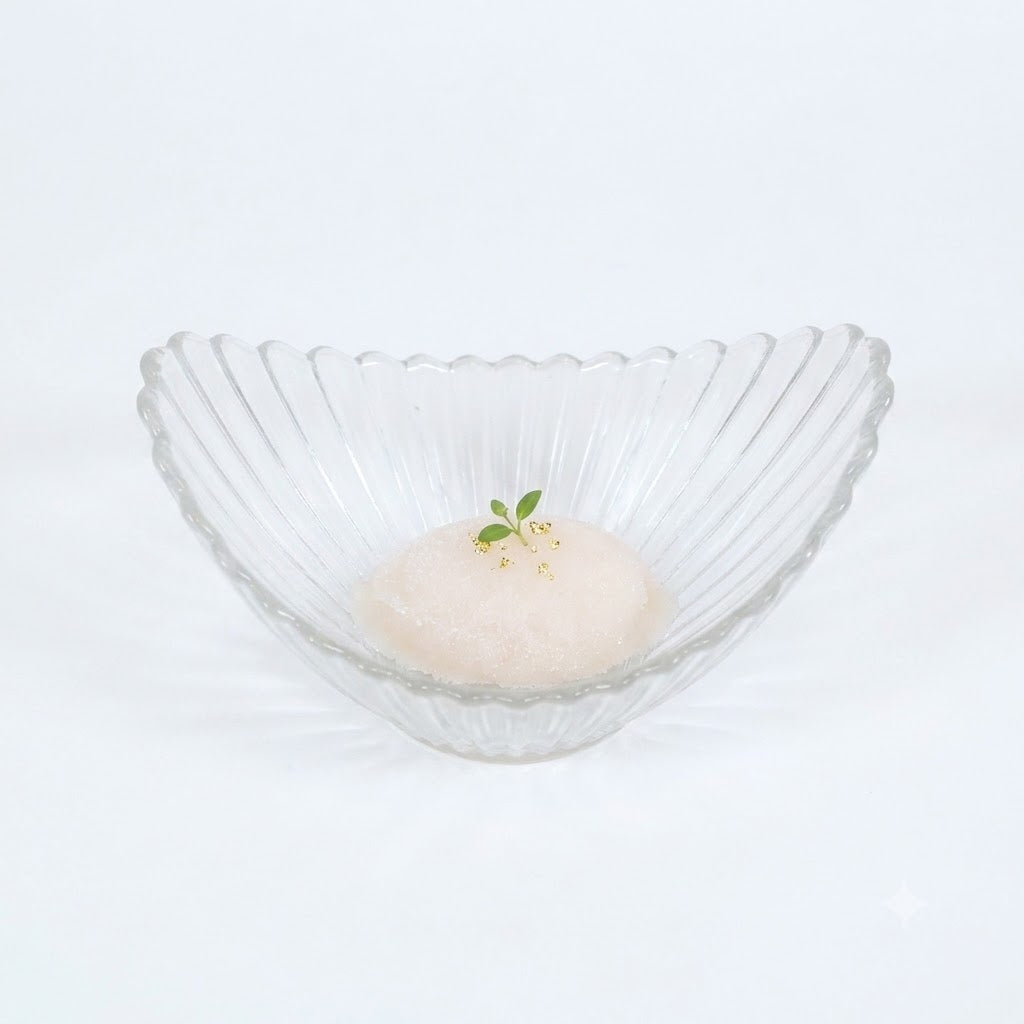 ガラスマンゴーアイスクープ 17cm