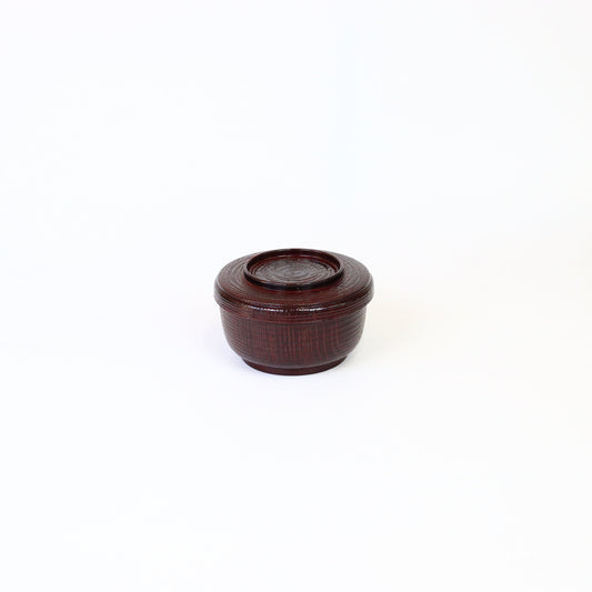 飯器割子溜 ブラウン 13cm