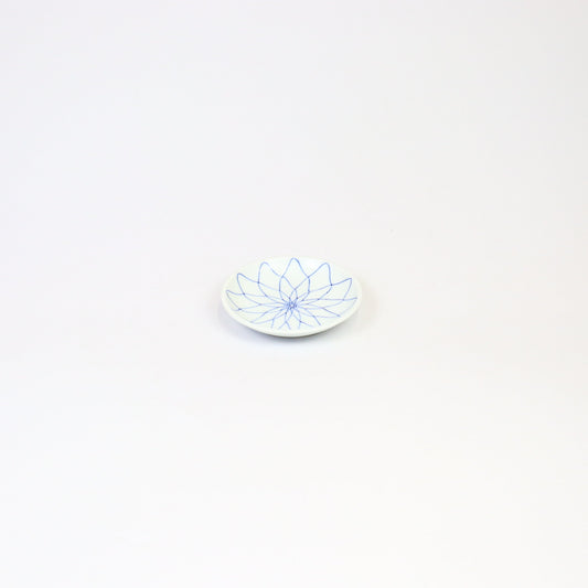 3.0小皿玉渕皿 ホワイト 12cm