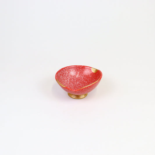 小丼赤玉 レッド 14cm