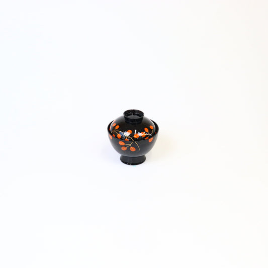 小吸物椀黒萩 ブラック 11cm