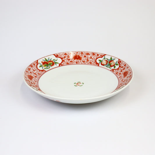 盛皿赤絵 ホワイト 39cm