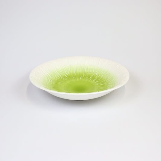 尺皿松葉ヒワ グリーン 30cm