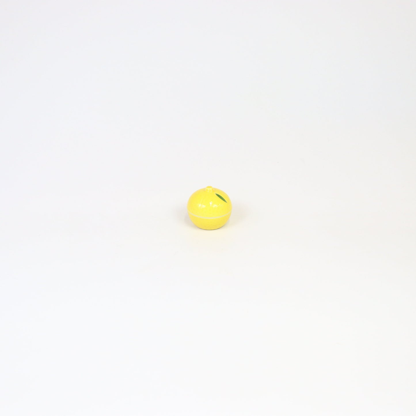 蓋付珍味柚子 イエロー 5cm