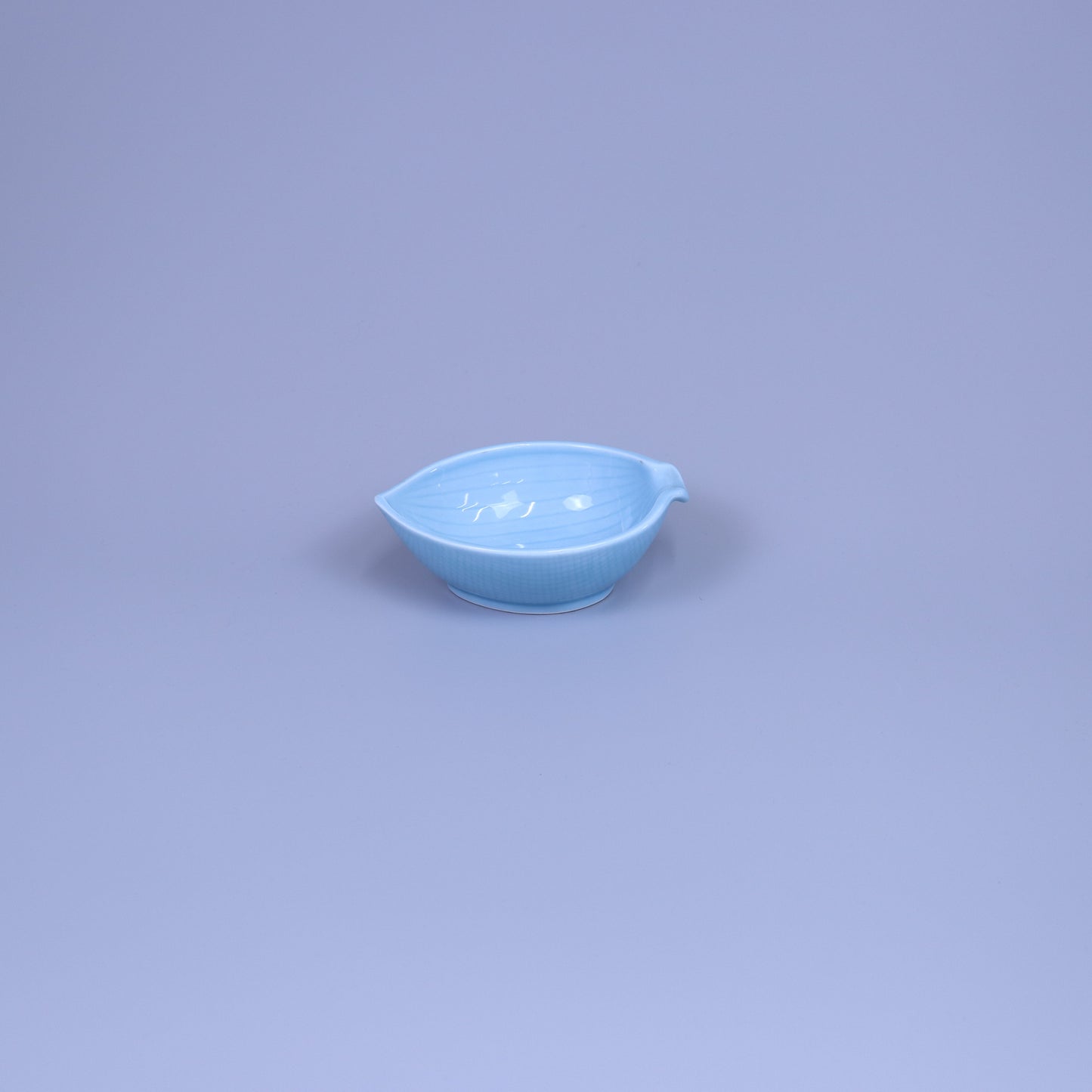 舟型小鉢 ブルー 14cm