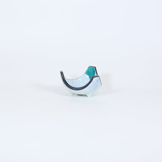 小鉢中鉢割山椒 ブルー 12cm