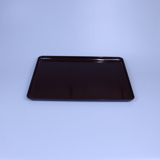 ノンスリップトレイ ブラウン 39cm
