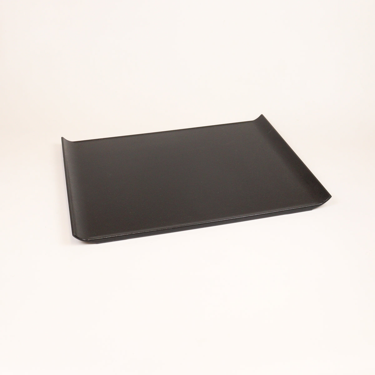 定食盆 ブラック 42cm
