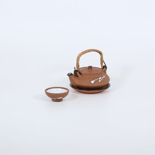 土瓶蒸し松葉丸 レッド 14cm